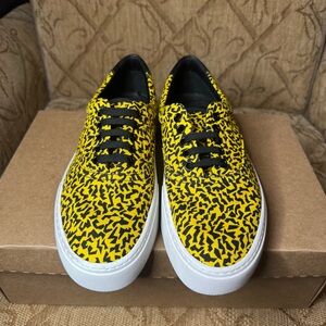 Saint Laurent Yellow Canvas Sneakers Size EU 40 Made in‎ Italy